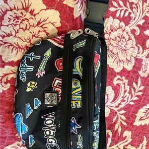 Brighton Black fashionista sightseer belt bag